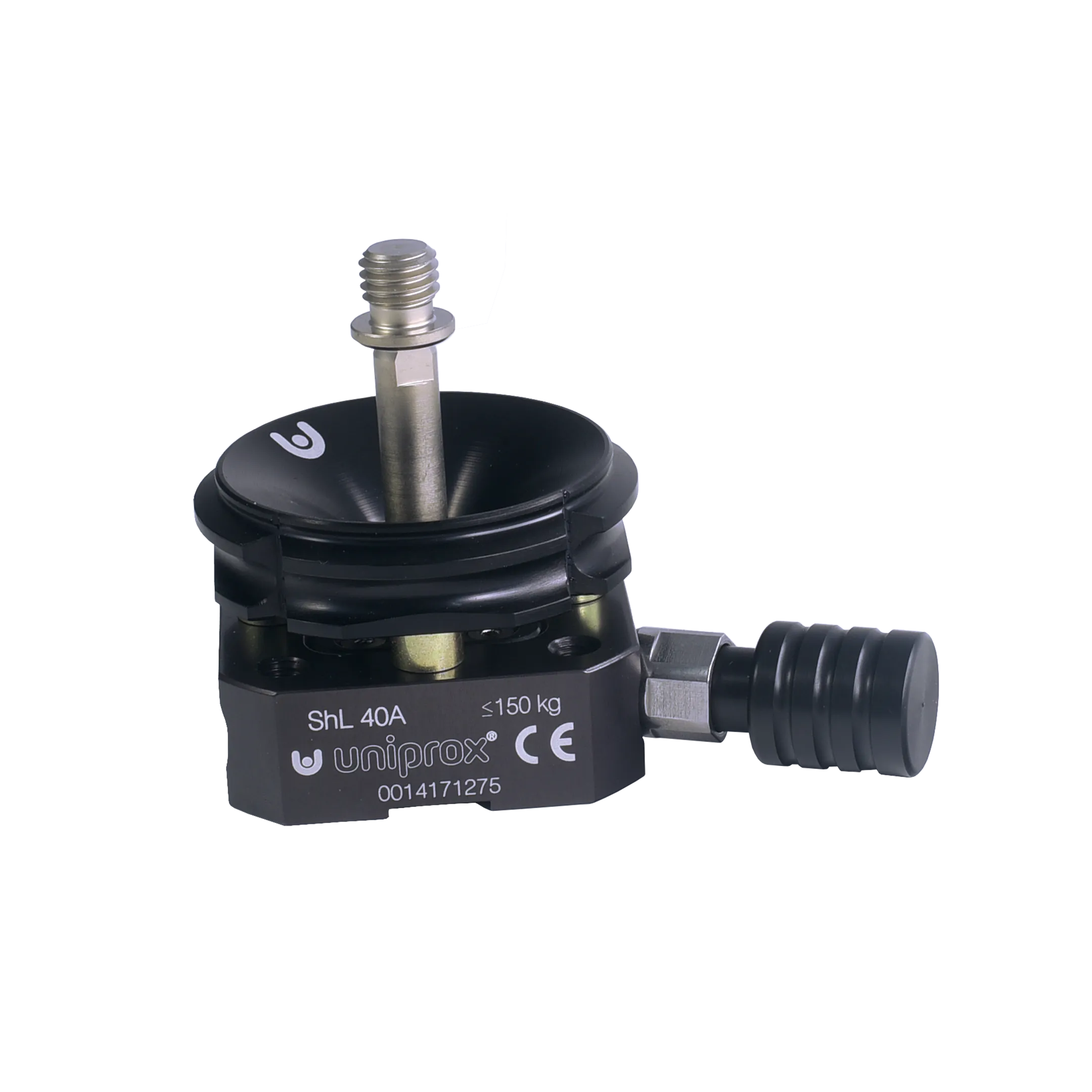 Modulares Verschlussstück ShL40A mit glattem Pin und 4-Loch-Anschluss
